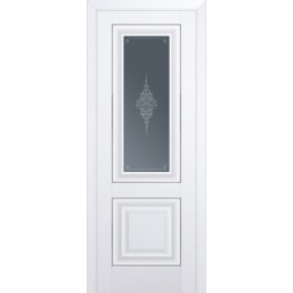 Белая дверь UNILACK Profil doors 28U